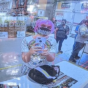 POSHER CAUGHT ON CAMERAS.